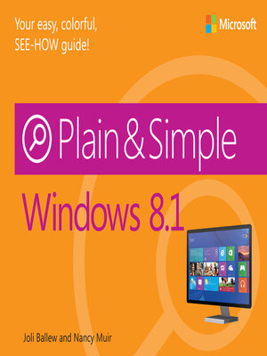 cover image of Windows 8.1 Plain & Simple